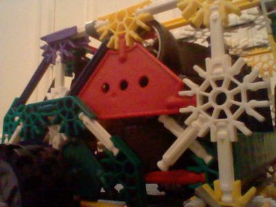 Knex Car With Large Trunk Space Crash Test.