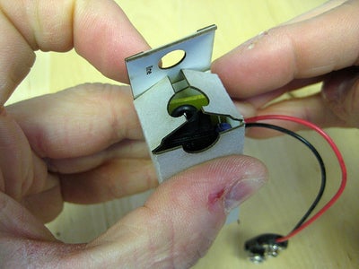Fold the Circuit Box Into Shape and Glue.