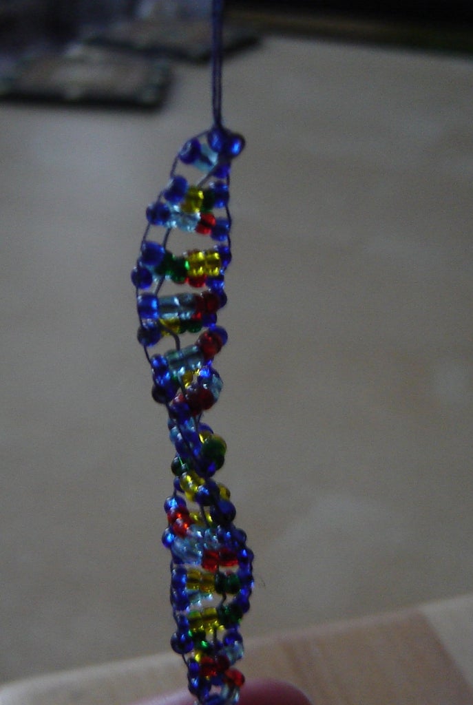 The Double Helix -Glass Bead DNA Model V1.0 : 6 Steps - Instructables