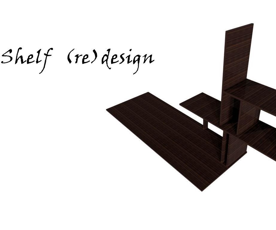 Shelf (re)design - cheap home edition