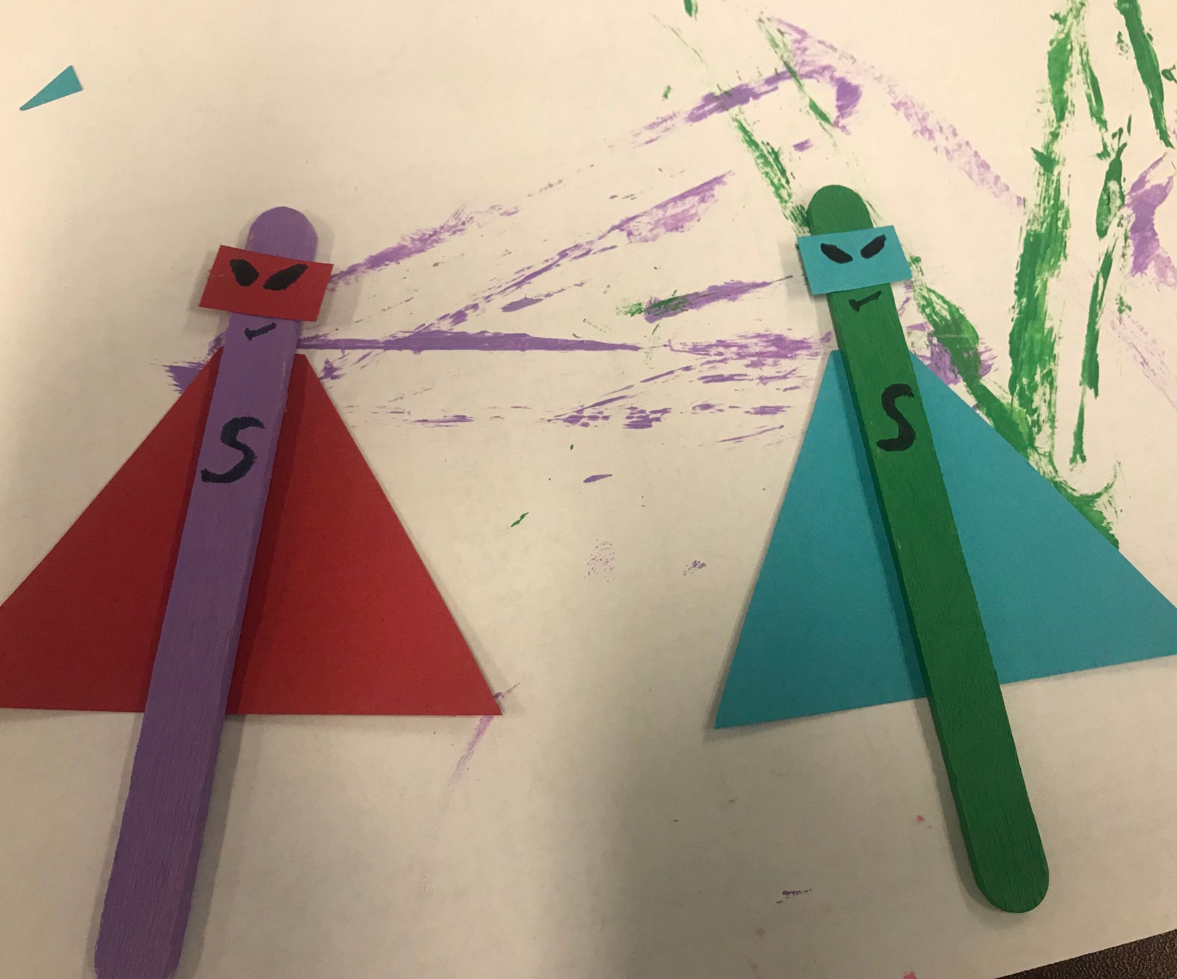 Popsicle Stick Superhero’s