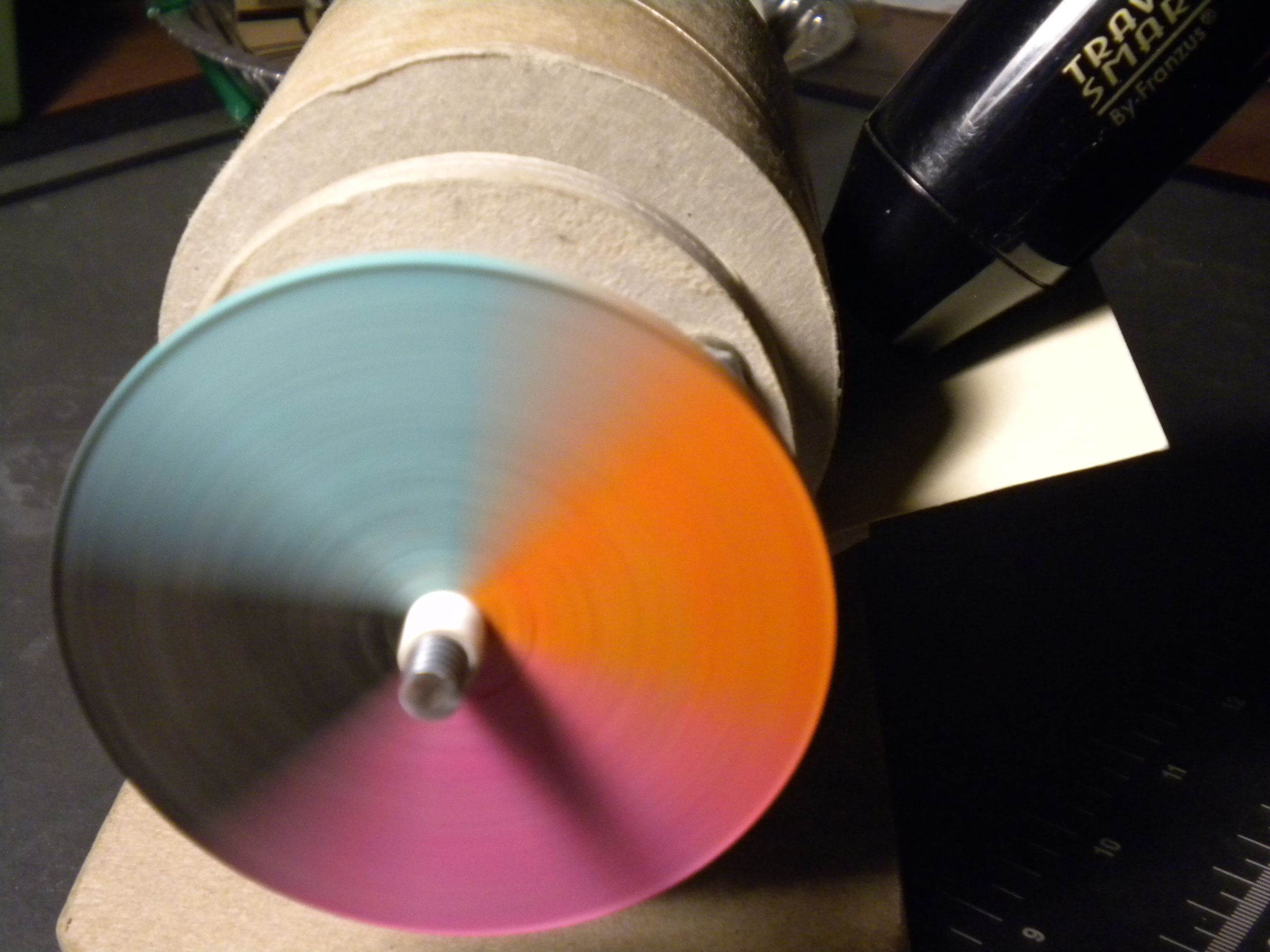 Machining a Mini Tesla Turbine From Cardboard