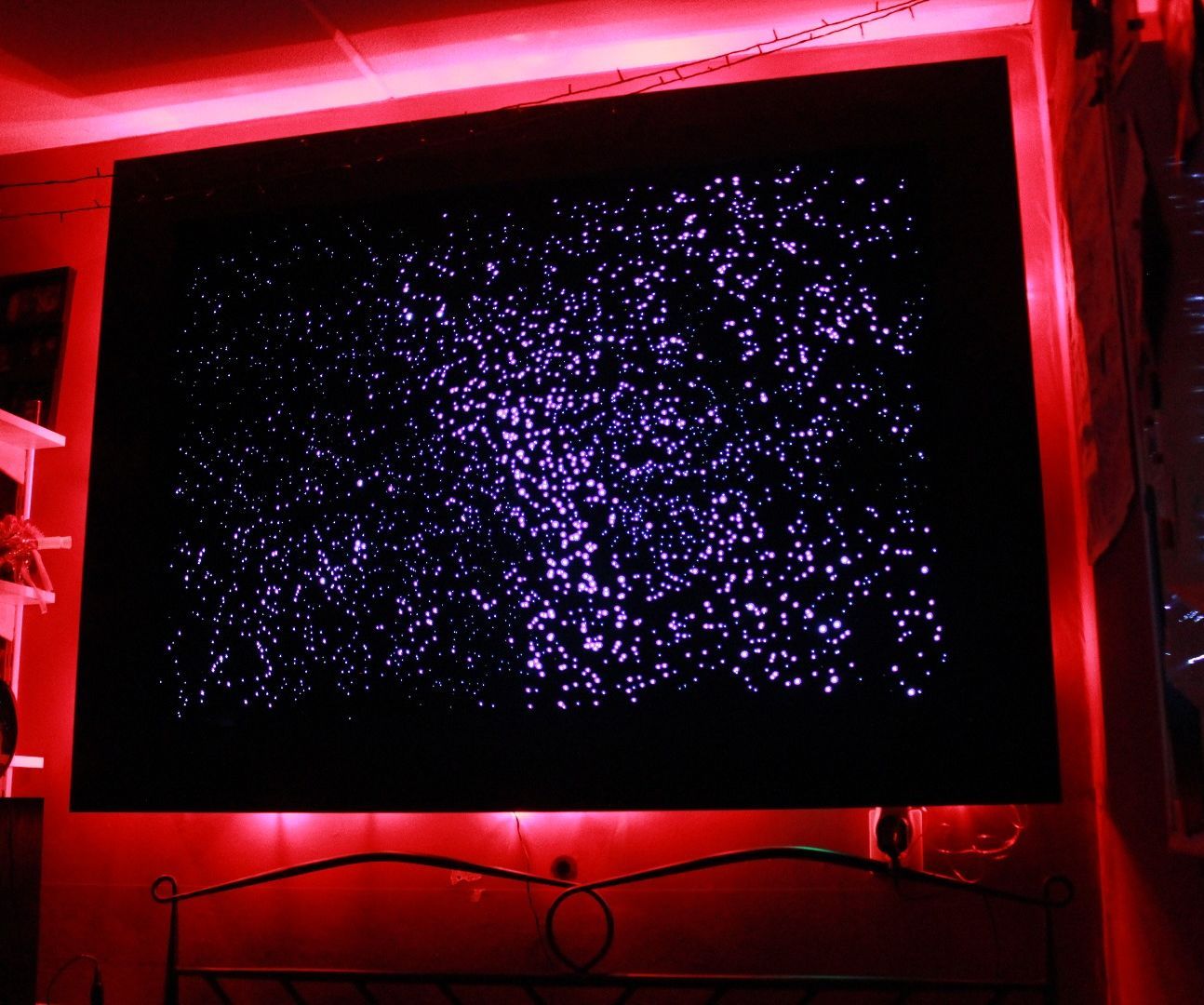 Optic Fibre Star Map