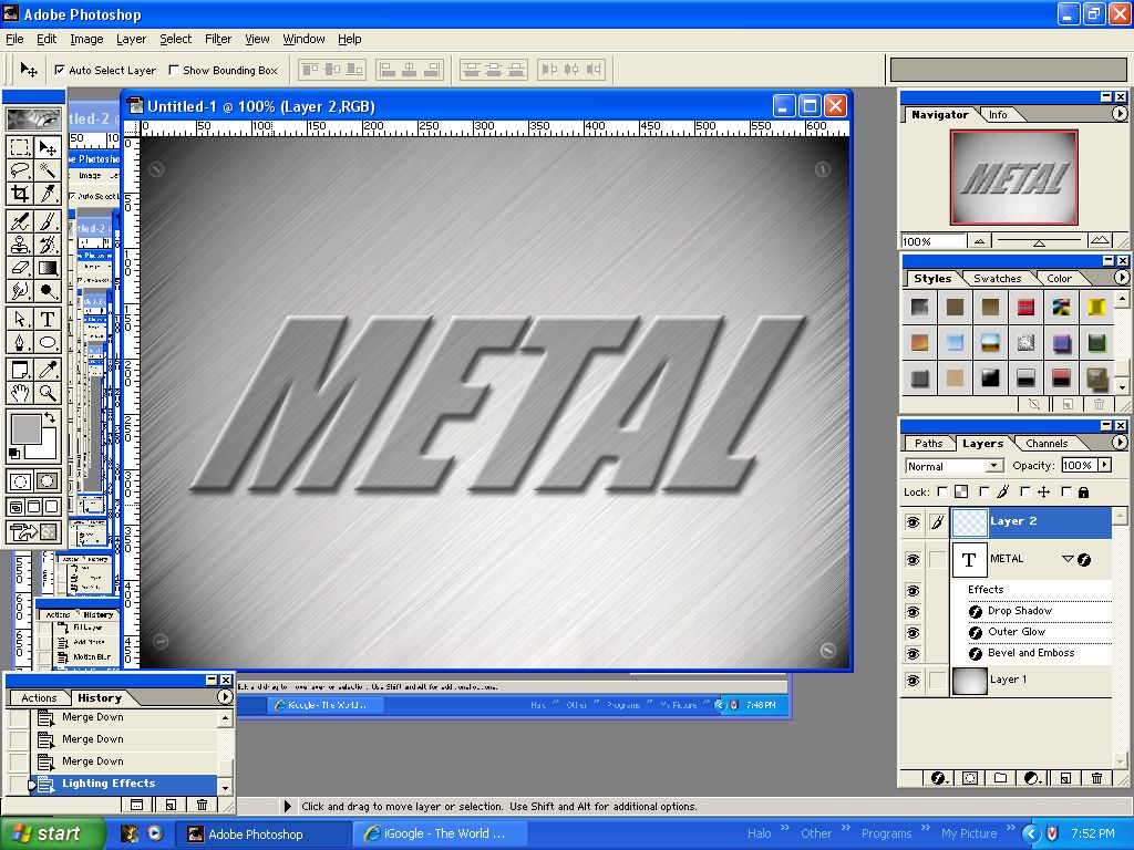 Simple Metal Texture