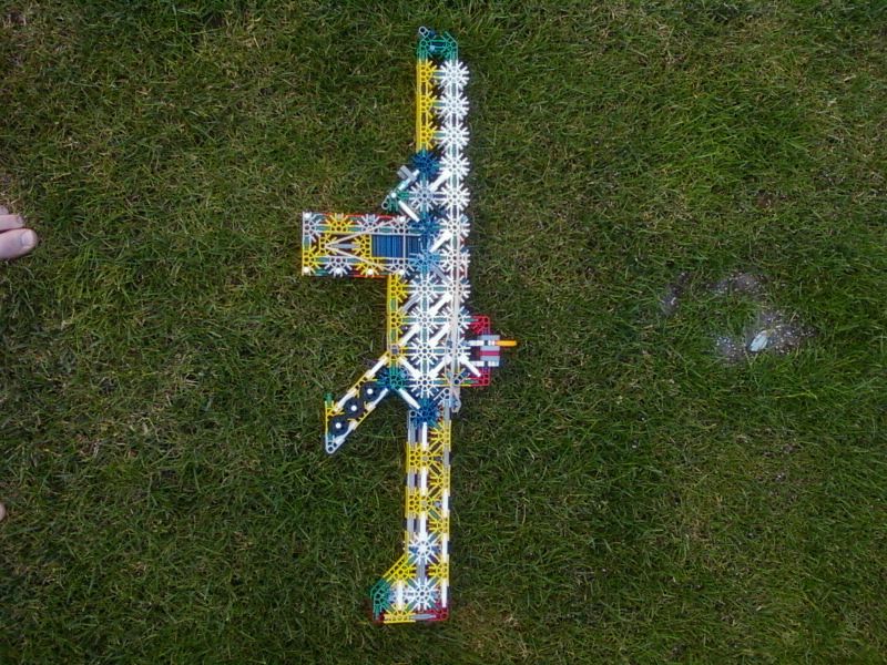 My new Knex assault rifle