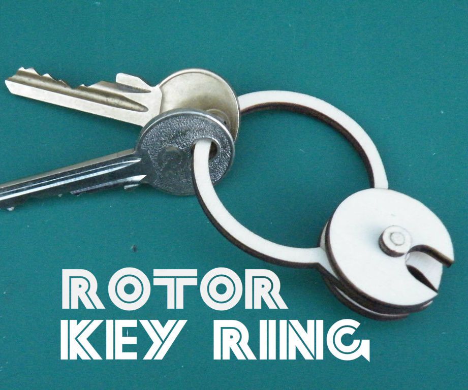 Rotor Key Ring