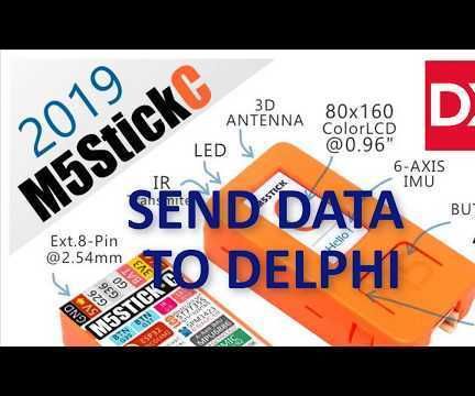 How to Send Data From M5Stack StickC to Delphi