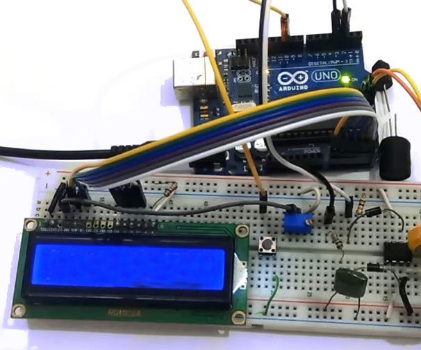 Inductance LC Meter Using Arduino