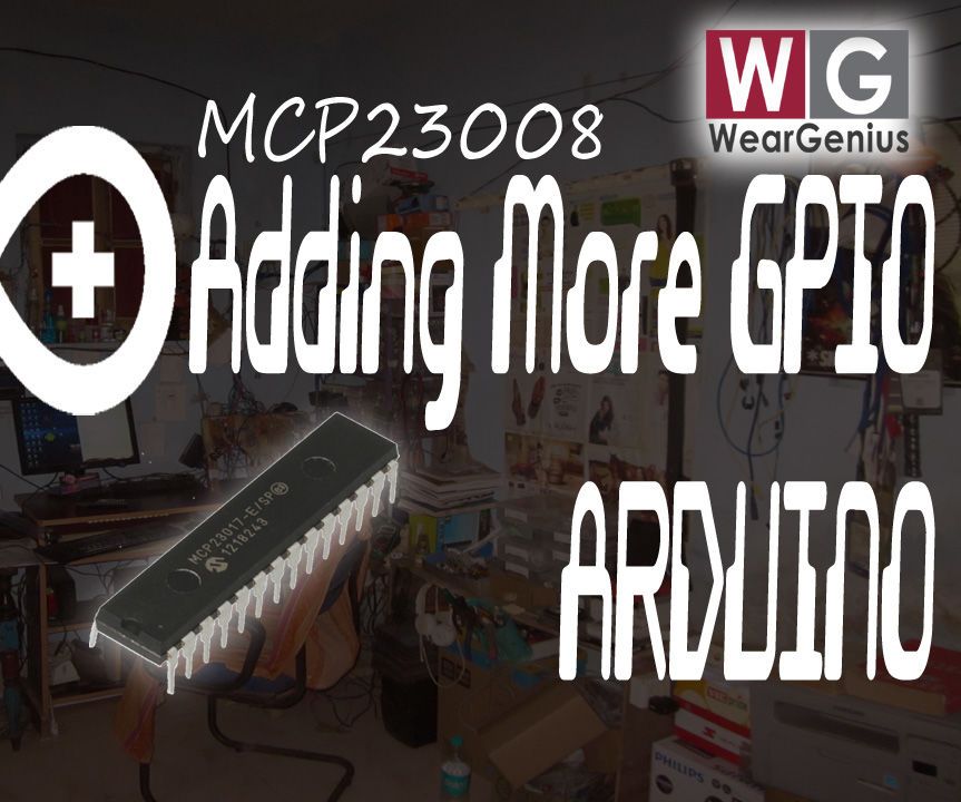 MCP23008 Port Expander With Arduino