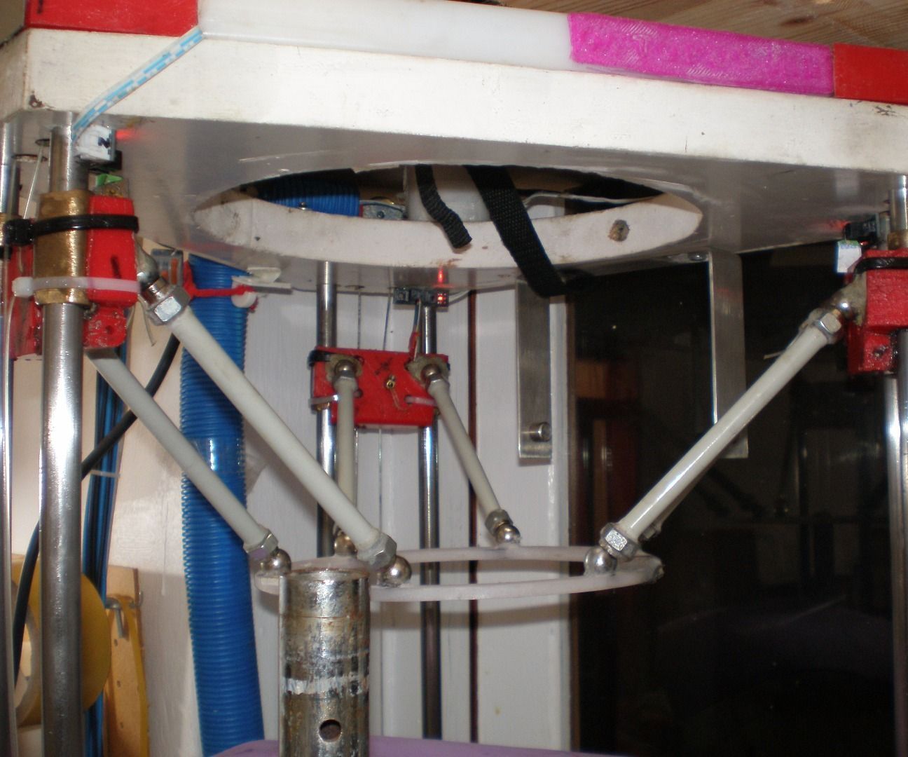 Delta Robot  to Sla Printer (Top Down)
