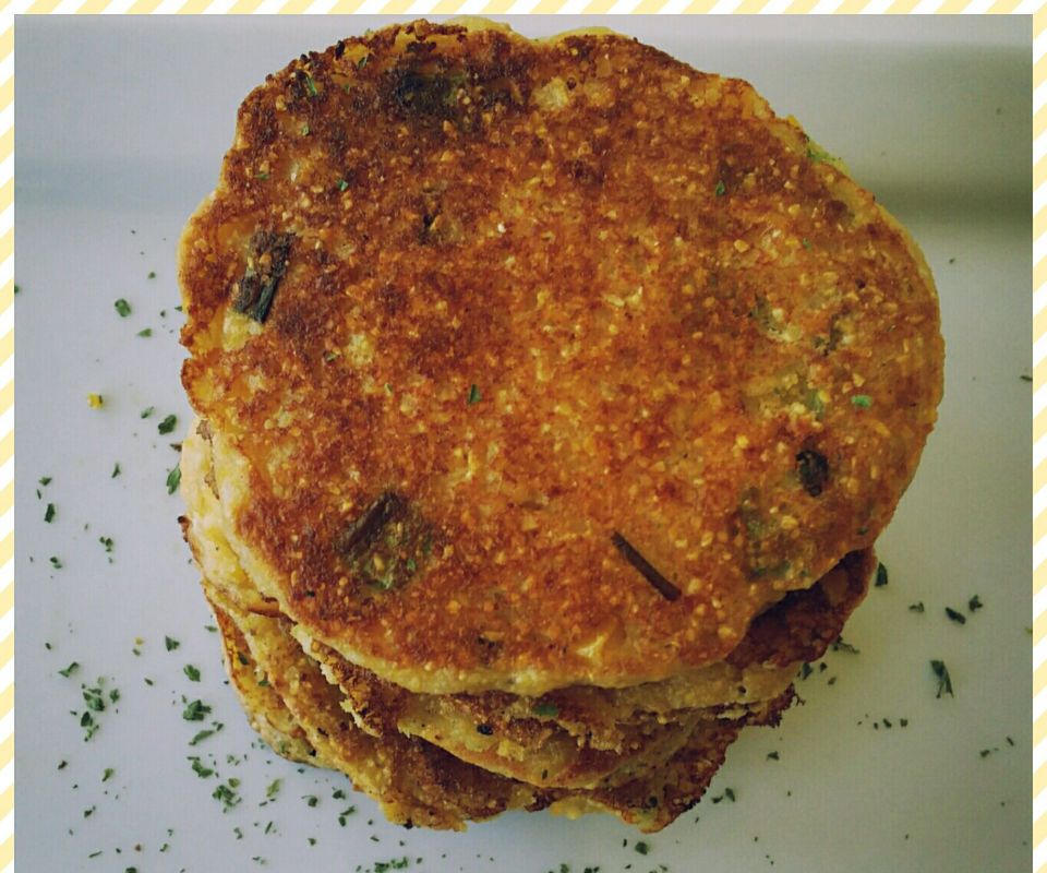Green Onion & Chive Corn Fritters