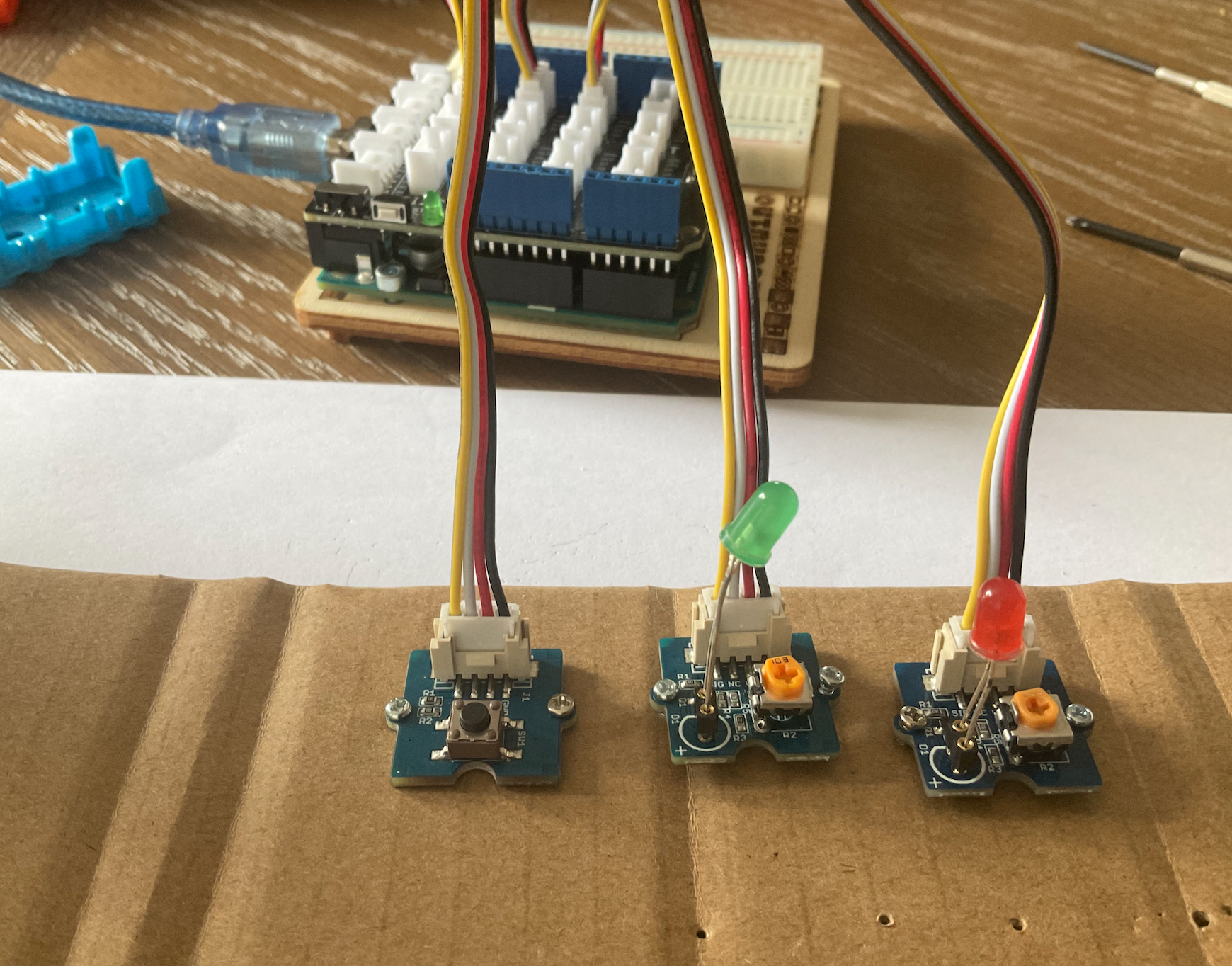 Tutorial 3: Controlling Lights With a Button : 5 Steps - Instructables