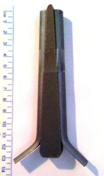 Wedge and Feathers for Rock Splitting (or Plug and Feather)