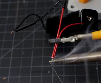 Prepare the Battery Holder