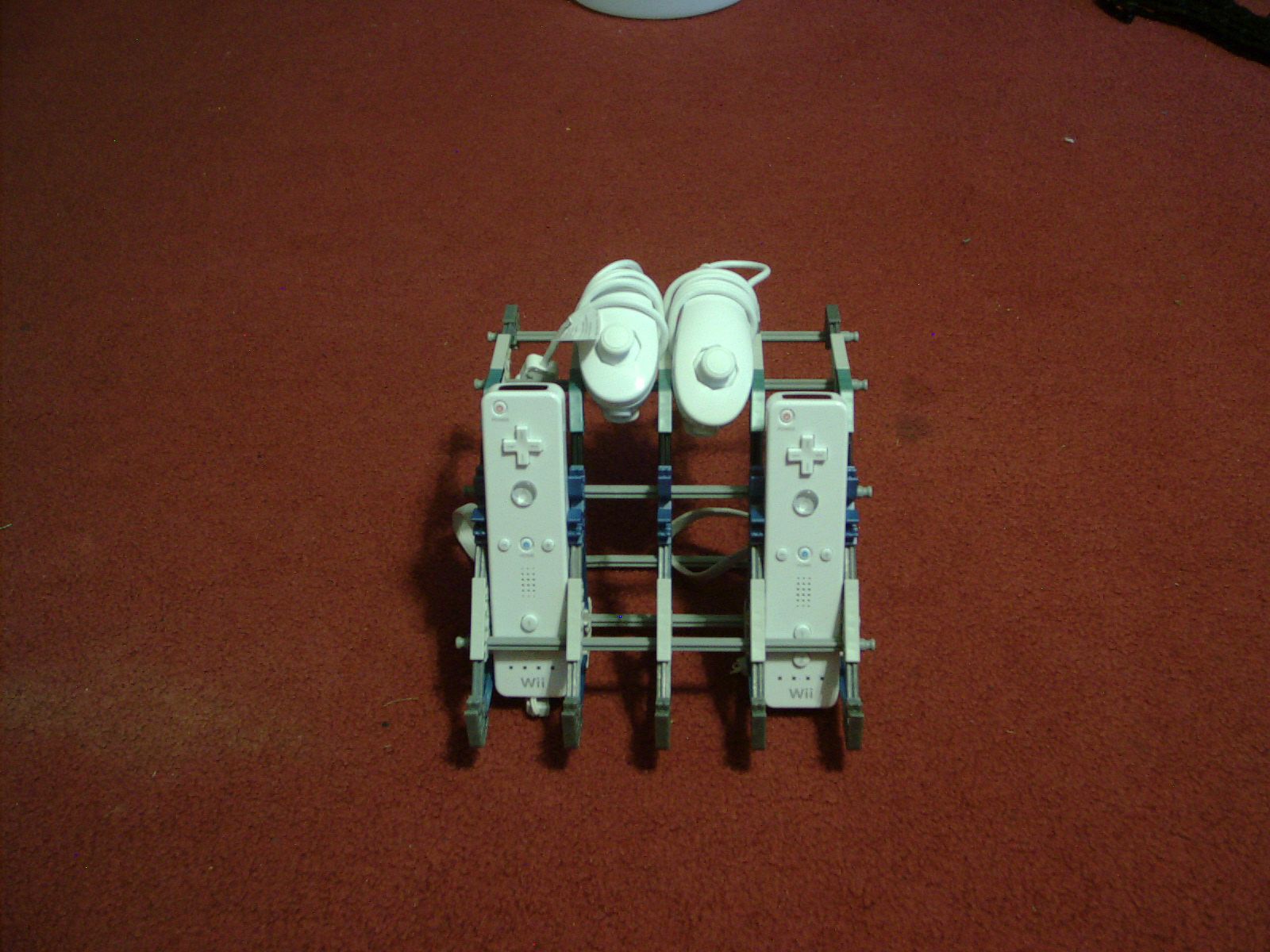 Wii Controller and Nunchuck Stand.