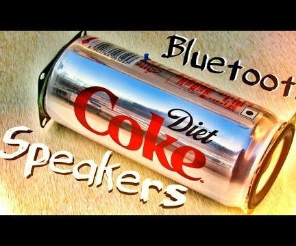 Coke Can Bluetooth Speakers !