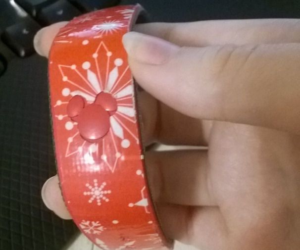 Customize Your MagicBand With Duct Tape