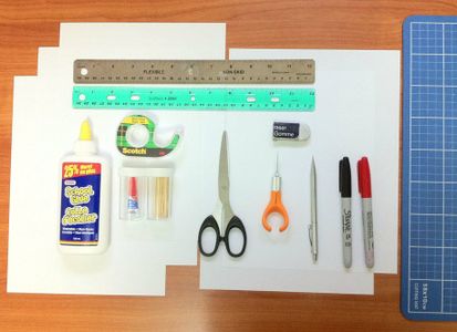 Paper Motorized Walking Machine