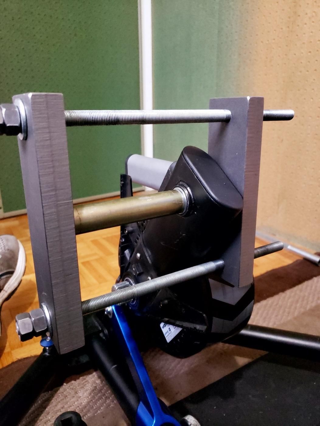 Free Axle for Wahoo Kickr Gen2 (2018) 10 Steps Instructables