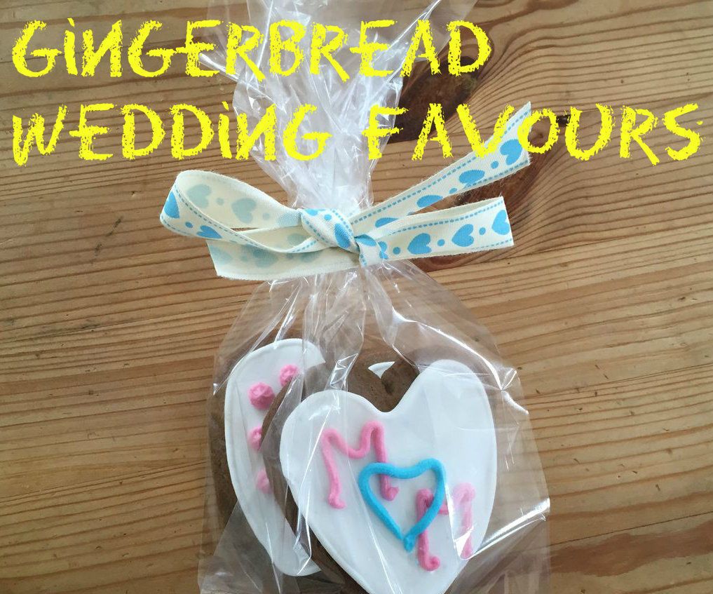 Gingerbread Wedding Favours