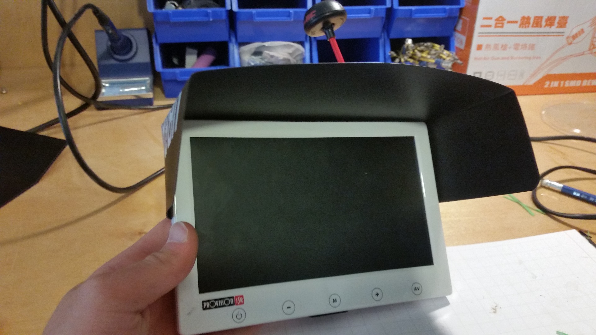 Monitor Hood (fpv) 4 Steps Instructables