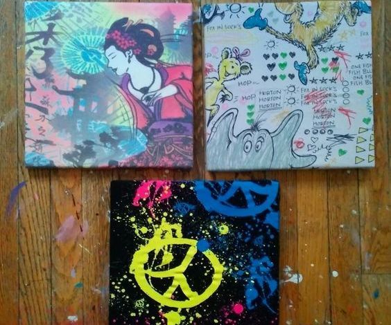 Make Your Own T-Shirt Wall Art