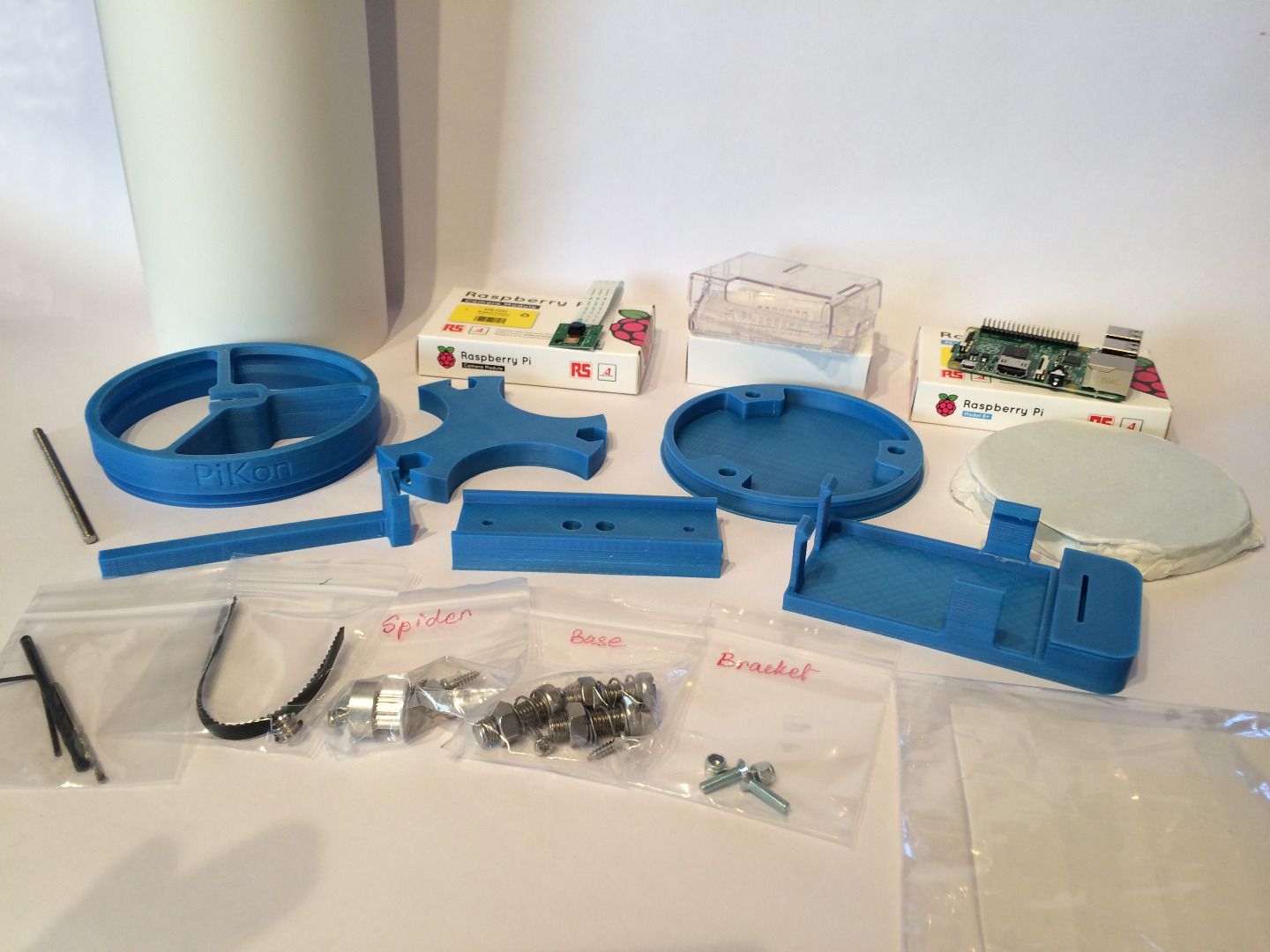 Touchscreen Display and Battery for the PiKon Telescope / Raspberry Pi