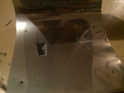 Make Holes and Attach Trough Holder