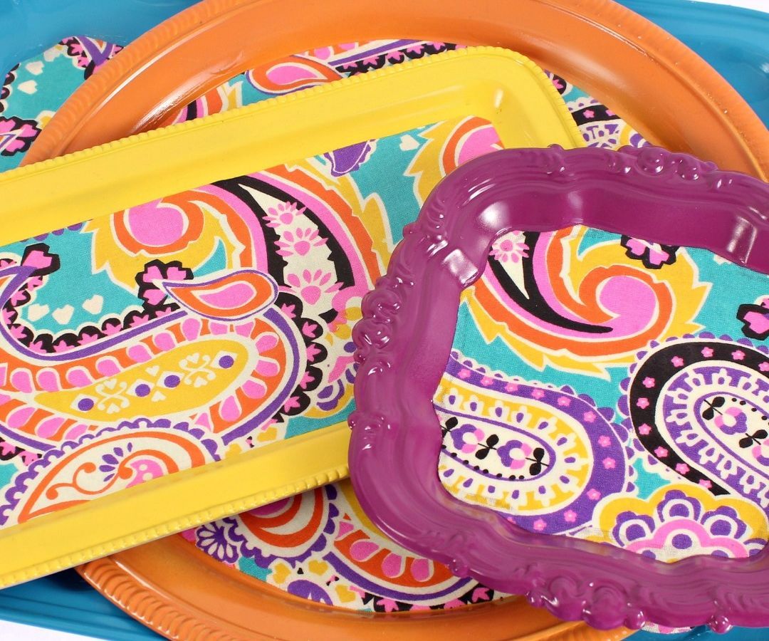 Thrift Store Tray Makeover