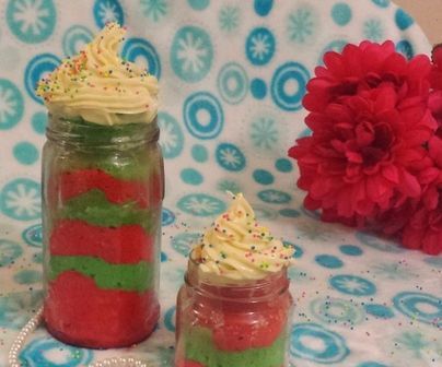 Mason Jar Cake