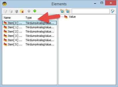 In Visuino Set Components