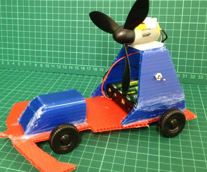 How to Make an Air Racer Car