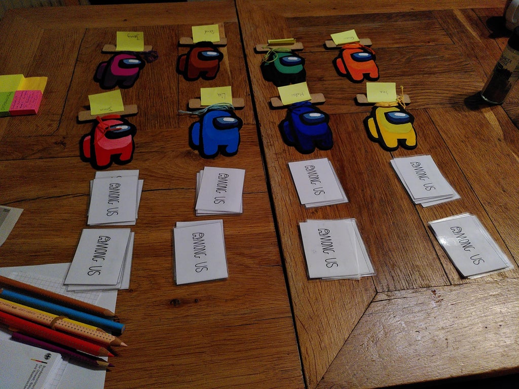 Real Life Among Us Game Set : 5 Steps (with Pictures) - Instructables