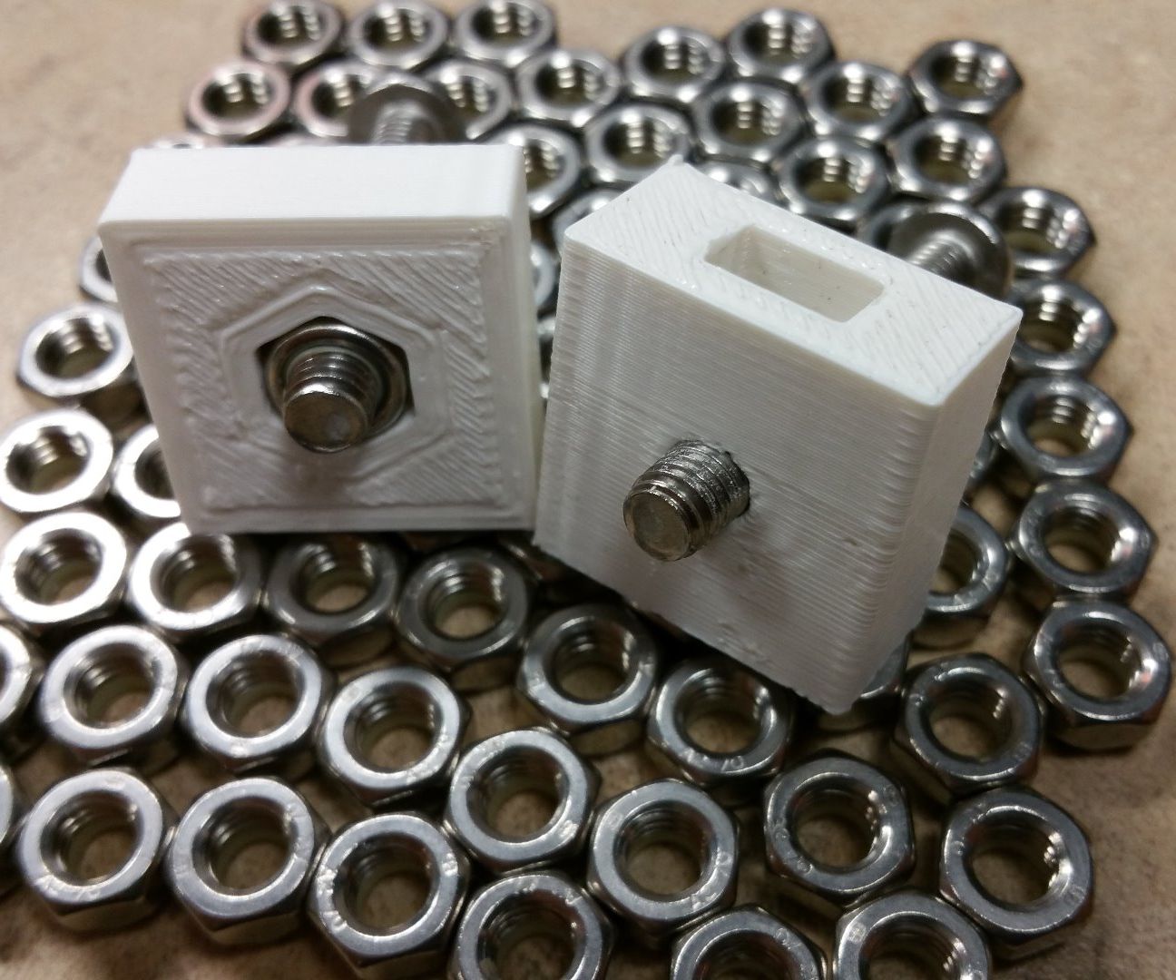 3D Print Captured Nuts Without Pausing Your Print.