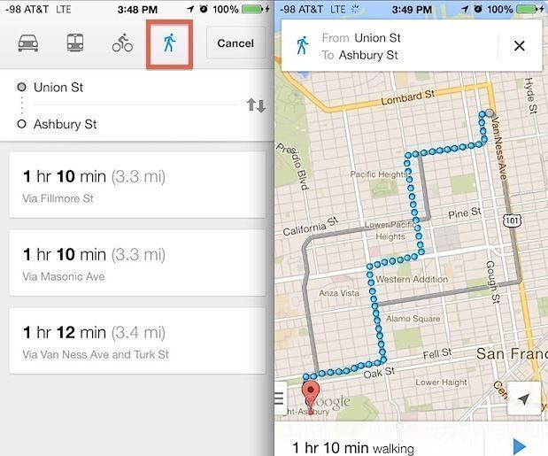 INTEGRATED GOOGLE MAPS 