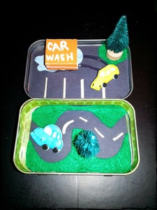 Car Wash Toy From Altoids Tin