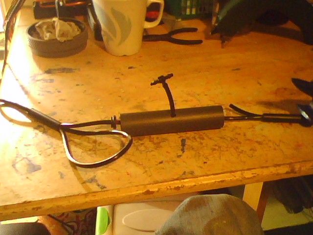 Bio Gas Cannister/Collector. (Improvised)