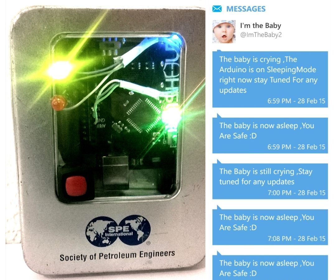 Crying Baby Detector Using 1sheeld 6 Steps With Pictures