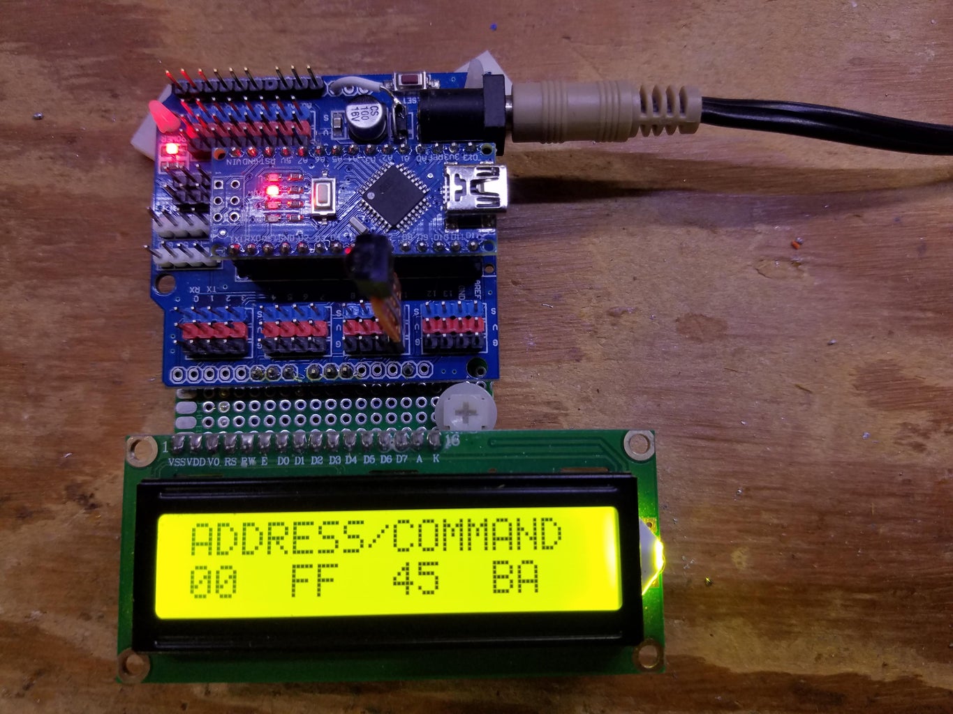 Simple IR Remote Controls 4 Steps Circuit Diagram
