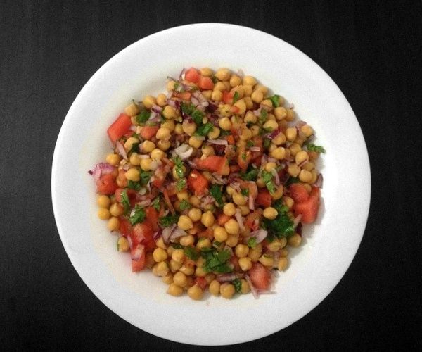 Watermelon Chickpeas Salad