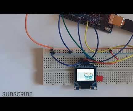 Bitmap Animation on SSD1331 OLED Display (SPI) With Visuino