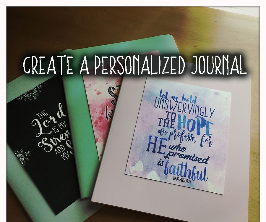 Personalized Journal Tutorial