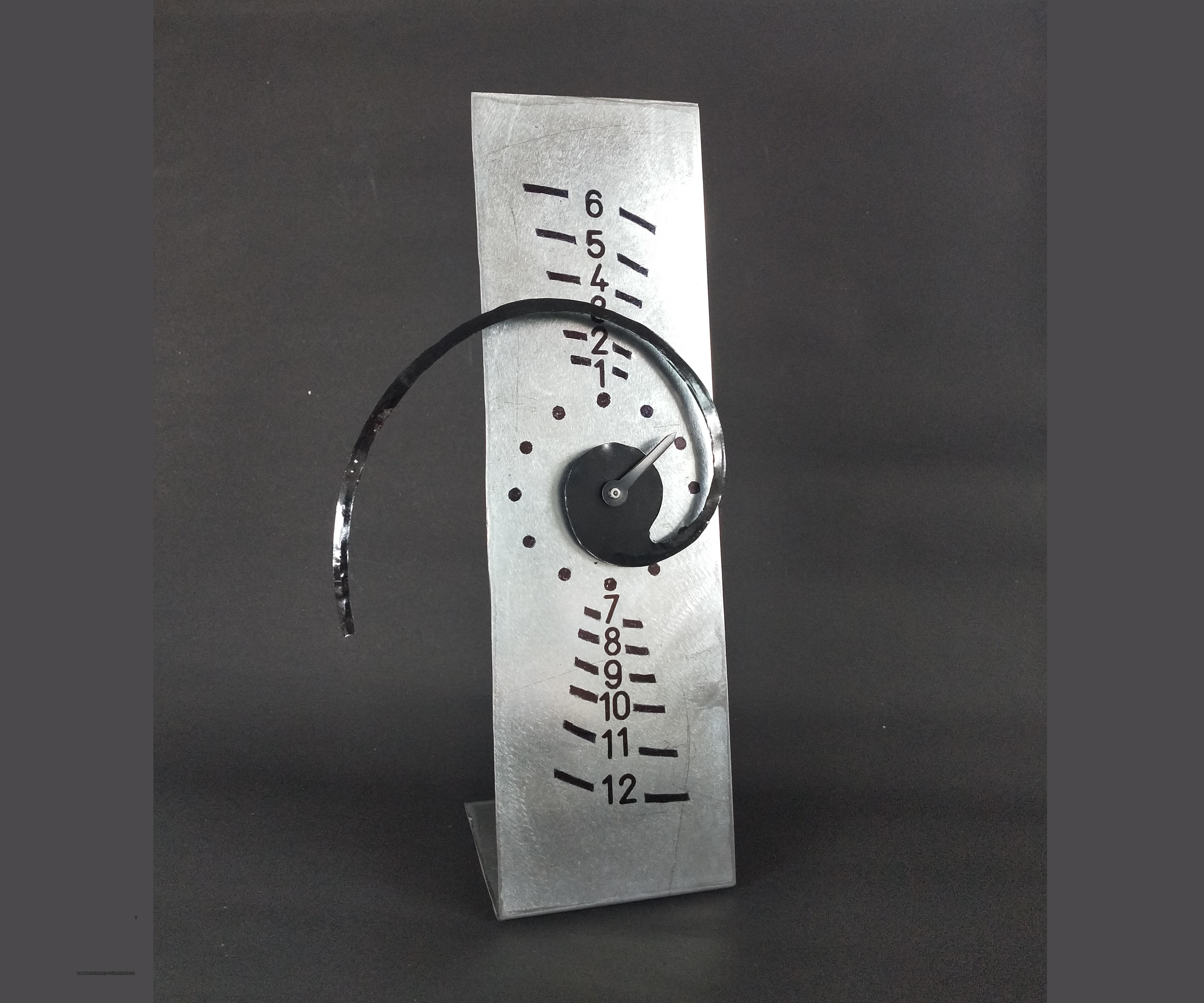 Fibonacci Spiral Clock