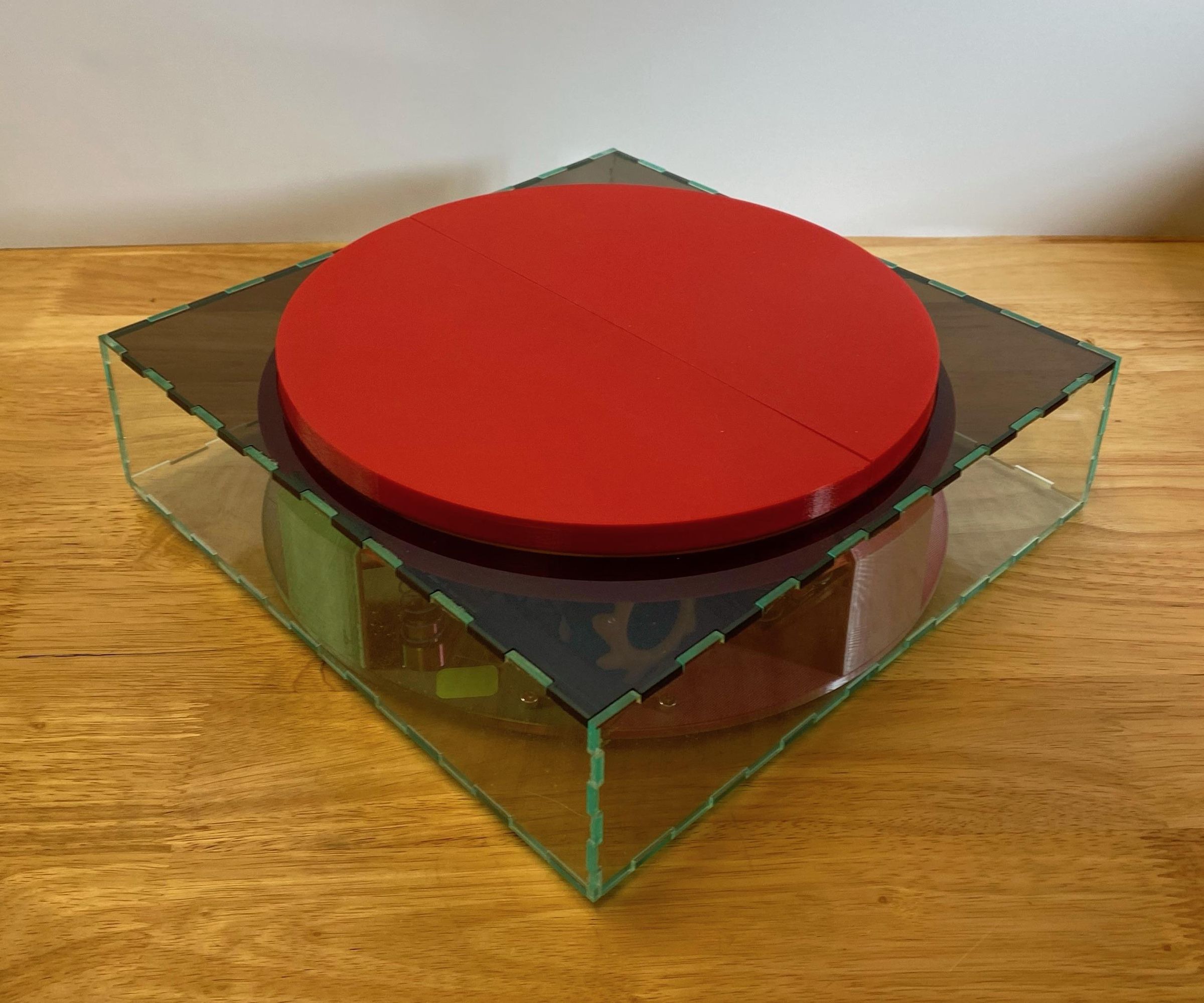 Big Red Button That Runs Around!