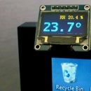 OLED temperature and humidity meter