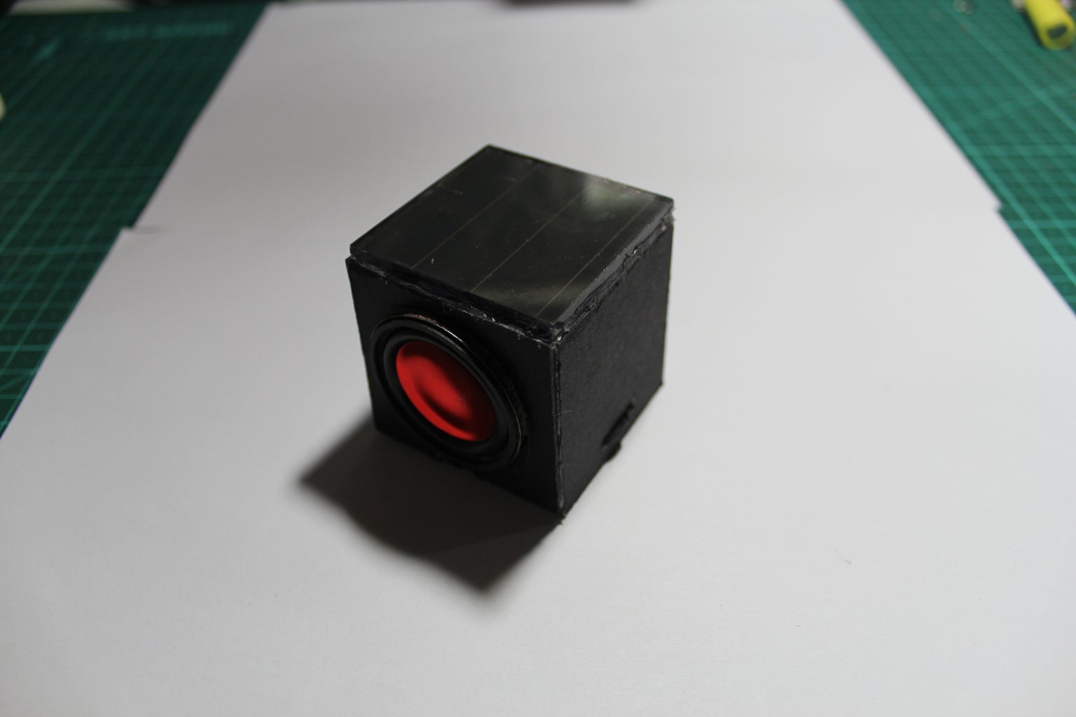 Making a Bluetooth Solar Powered Speaker : 5 Steps Circuit Diagram