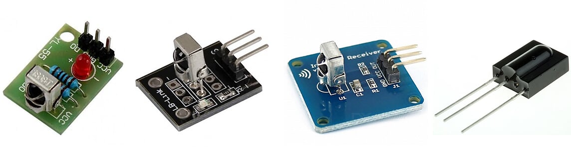 Beginnerโs Guide to Use an IR Remote Transmitter and Receiver With ... Circuit Diagram