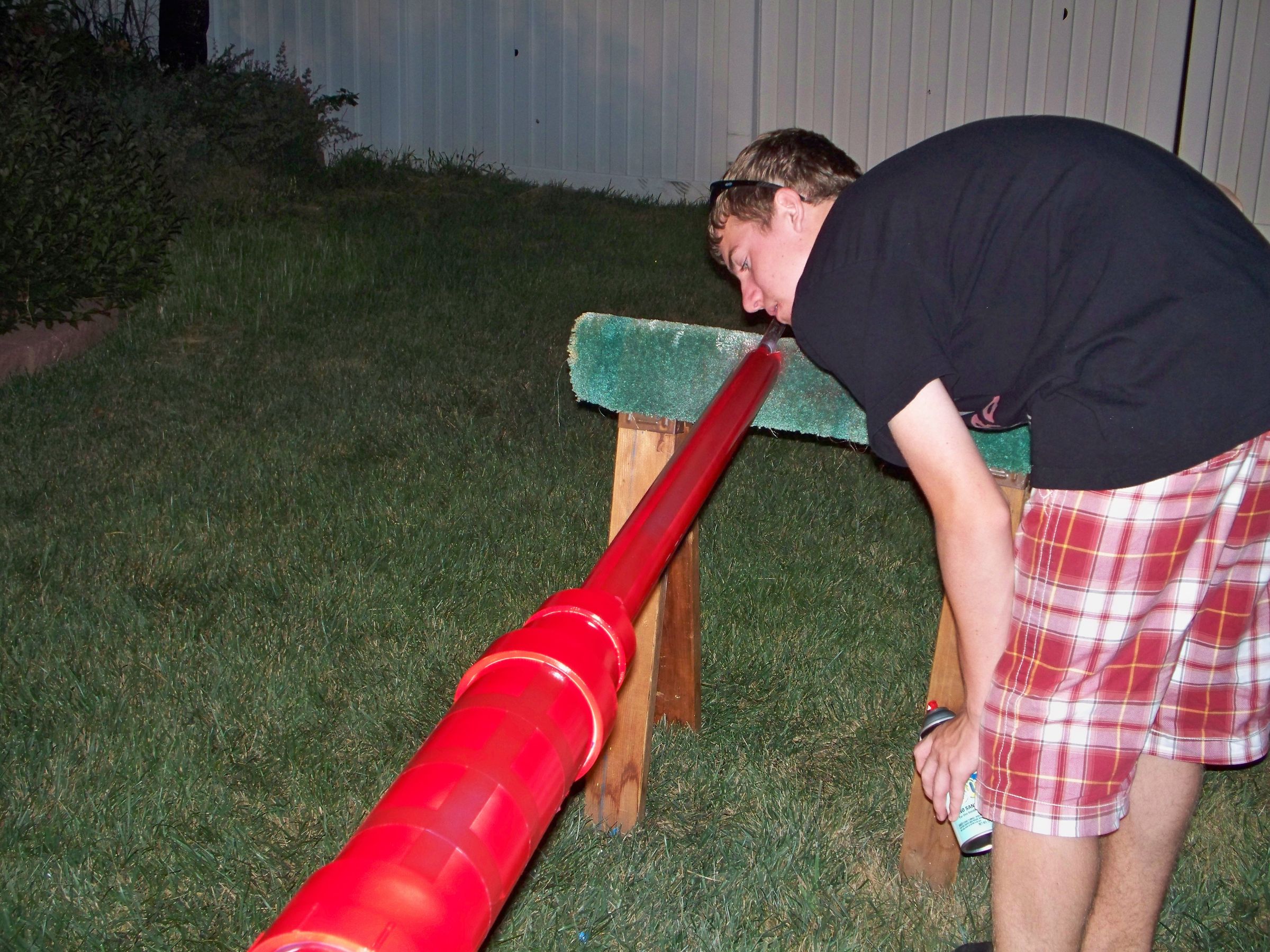 Painting a Spud Gun/Potato Cannon 12 Steps Instructables