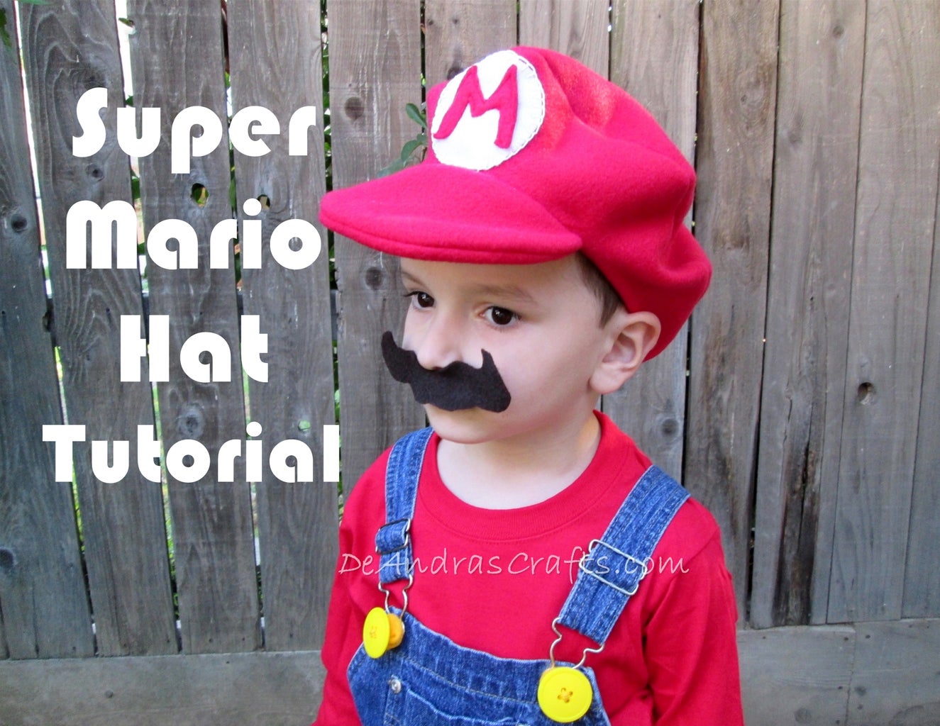 Super Mario Hat Tutorial : 8 Steps (with Pictures) - Instructables