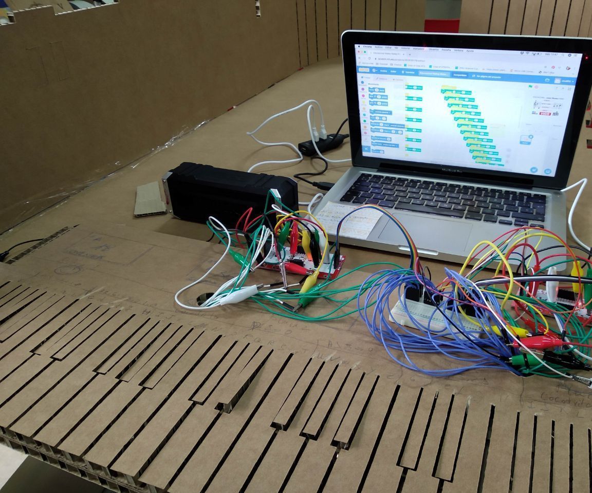 Educational Makey Makey Piano